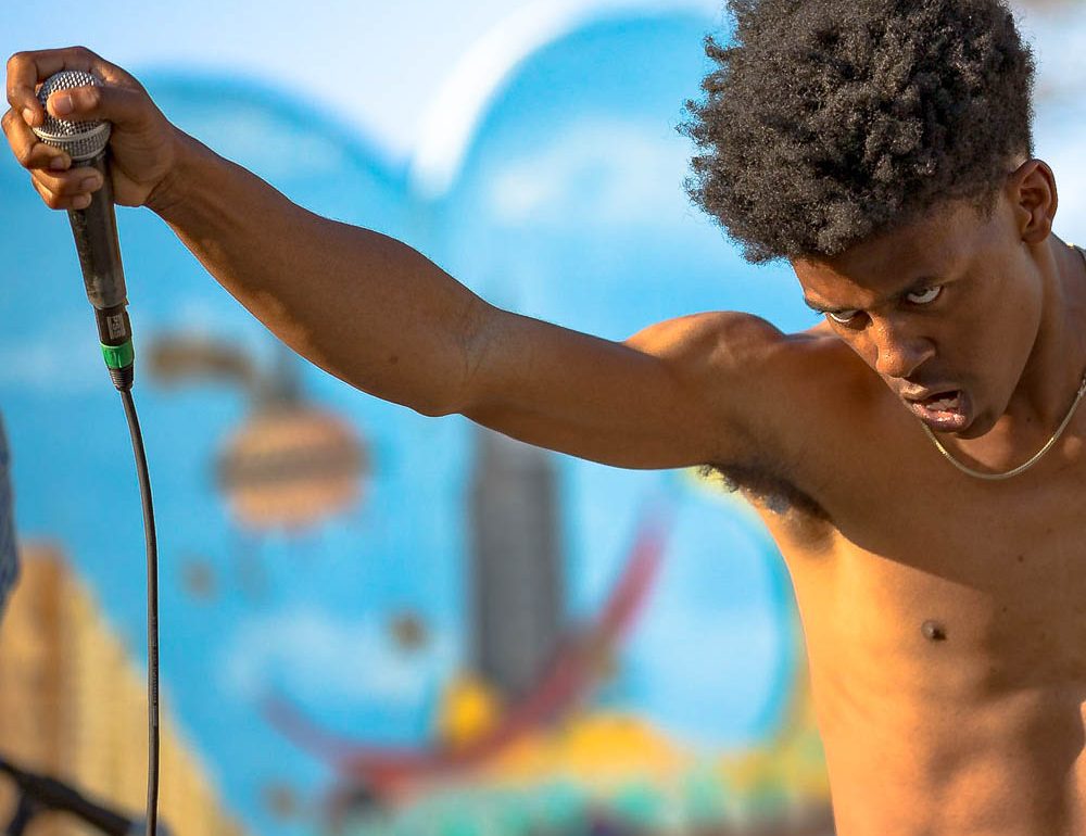 Bloomfest Baton Rouge, Michael Armstead, live performance captured by Mr Don M. Green